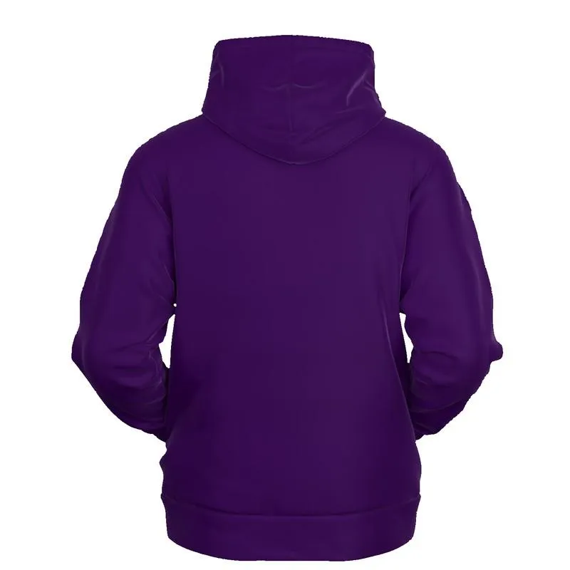 Royal Purple Hoodie | Unisex | with PLUS sizes | Medium Dark Pure Violet | C75M100Y0K60