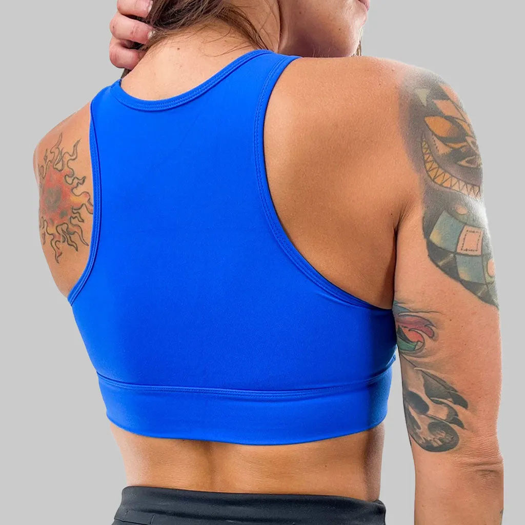 Salty Savage Ladies “Fuck Off” Peekaboo Sports Bra | Cocoa Beach Performance