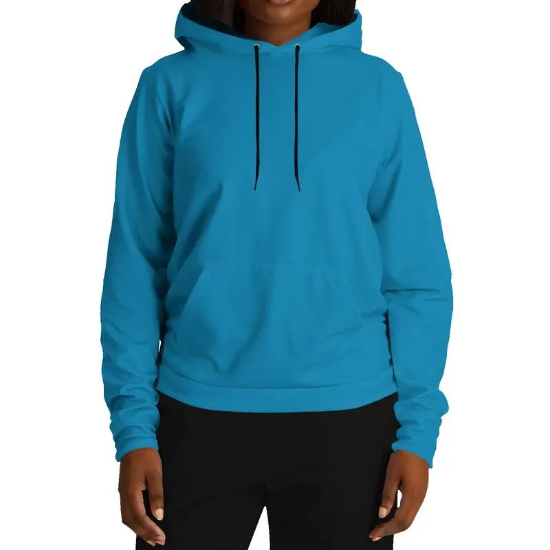 Shaded Cyan Hoodie | Unisex | with PLUS sizes | C100M0Y0K30