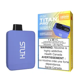 STLTH Titan Pro Blueberry Lemon Ice Disposable Vape