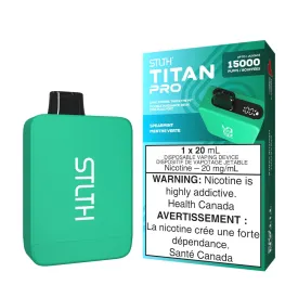 STLTH Titan Pro Spearmint Disposable Vape