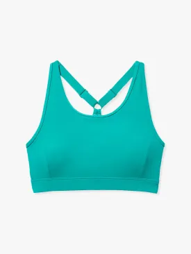 The Corliss Sports Bra | Jade Green