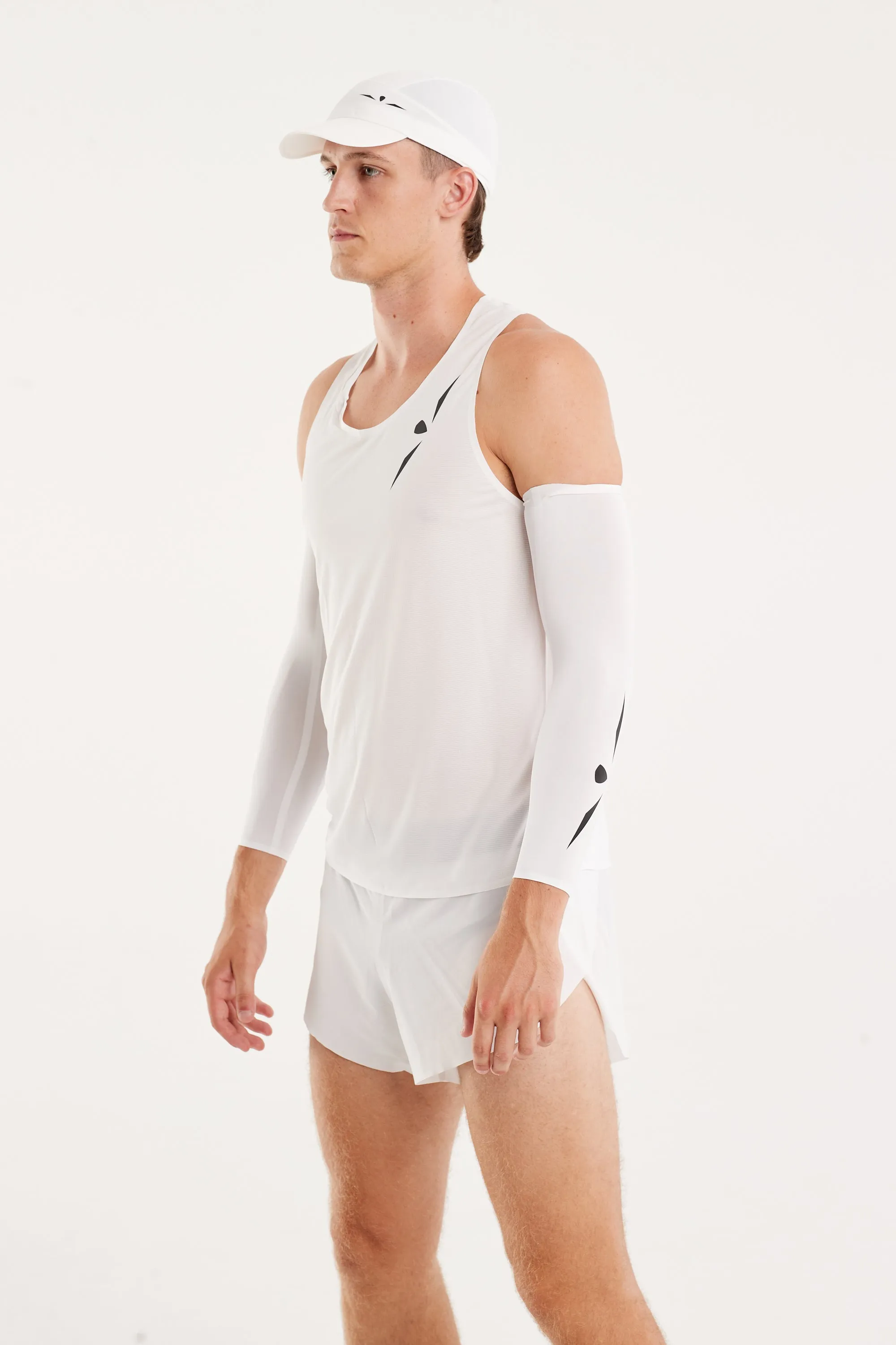 Uglow Men's Road Vest Micro Mesh - White