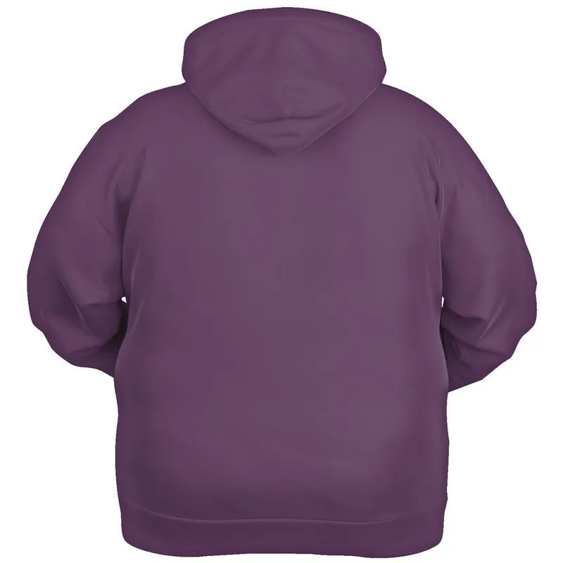 Vintage Purple Hoodie | Unisex | with PLUS sizes | Medium Dark Pastel Purple | C30M60Y0K60