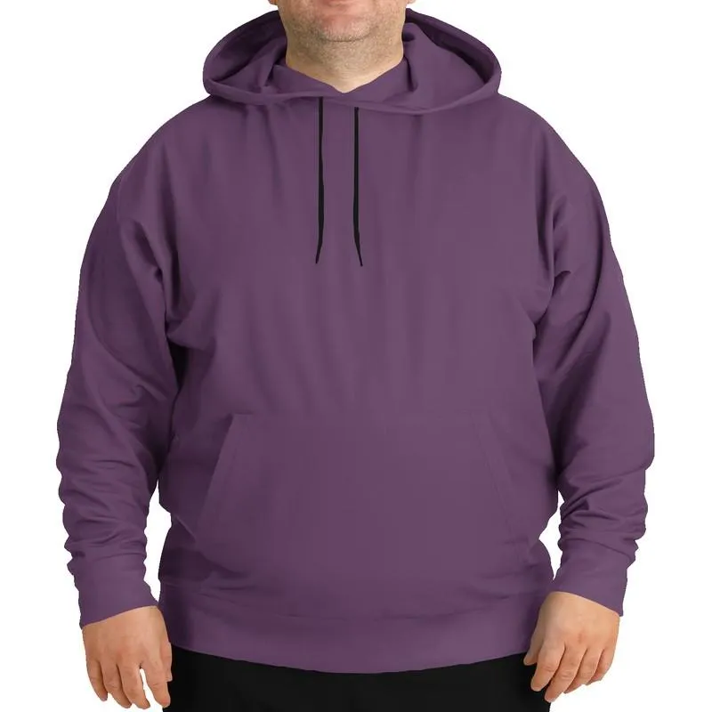 Vintage Purple Hoodie | Unisex | with PLUS sizes | Medium Dark Pastel Purple | C30M60Y0K60
