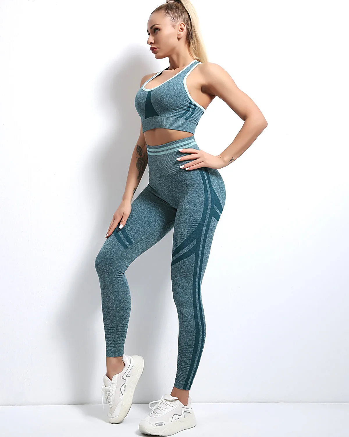 Willo Fox Sports Bra - Dark Green