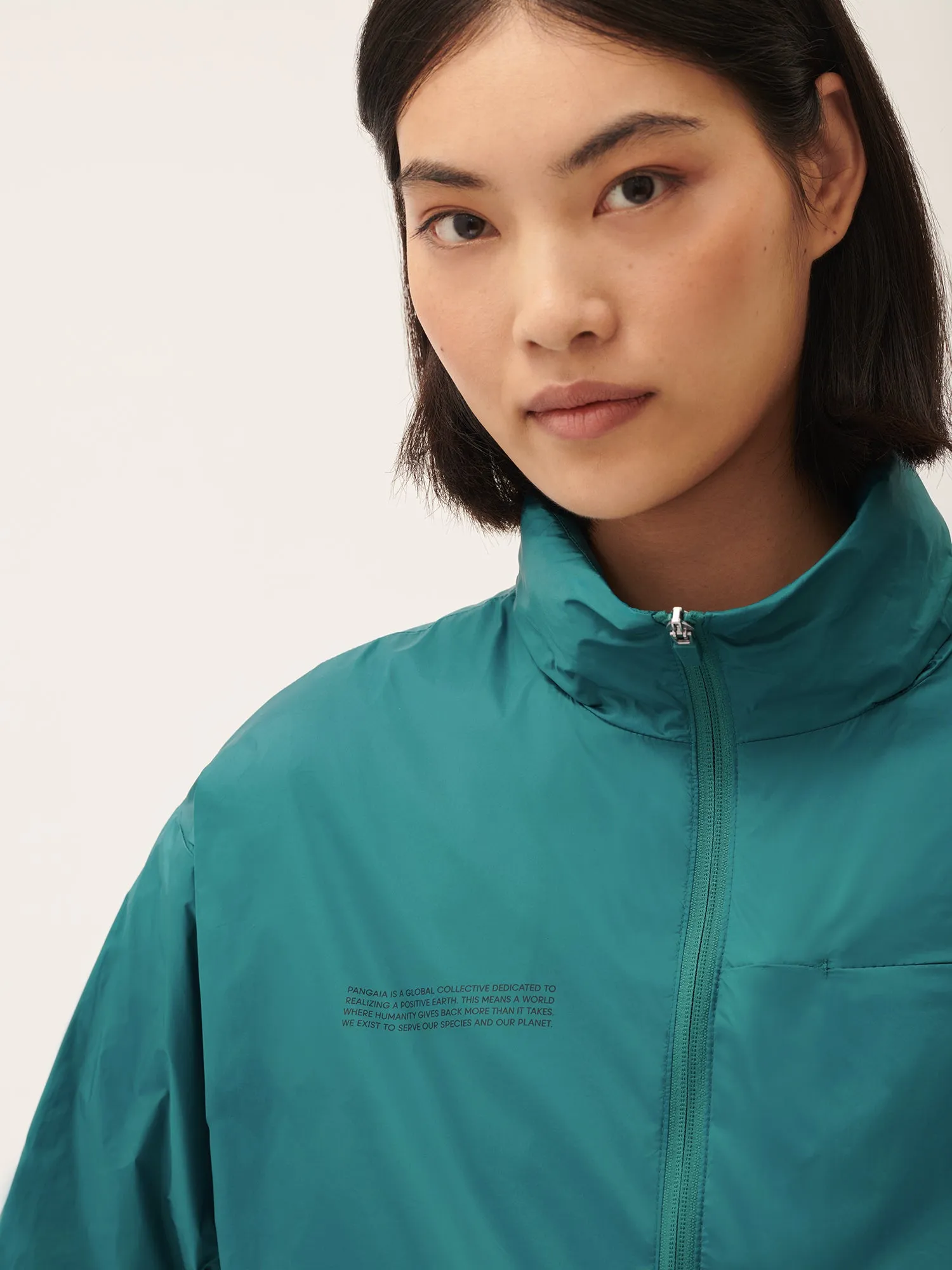 Women'S DNA Recycled Nylon Packable Jacket—scarab teal