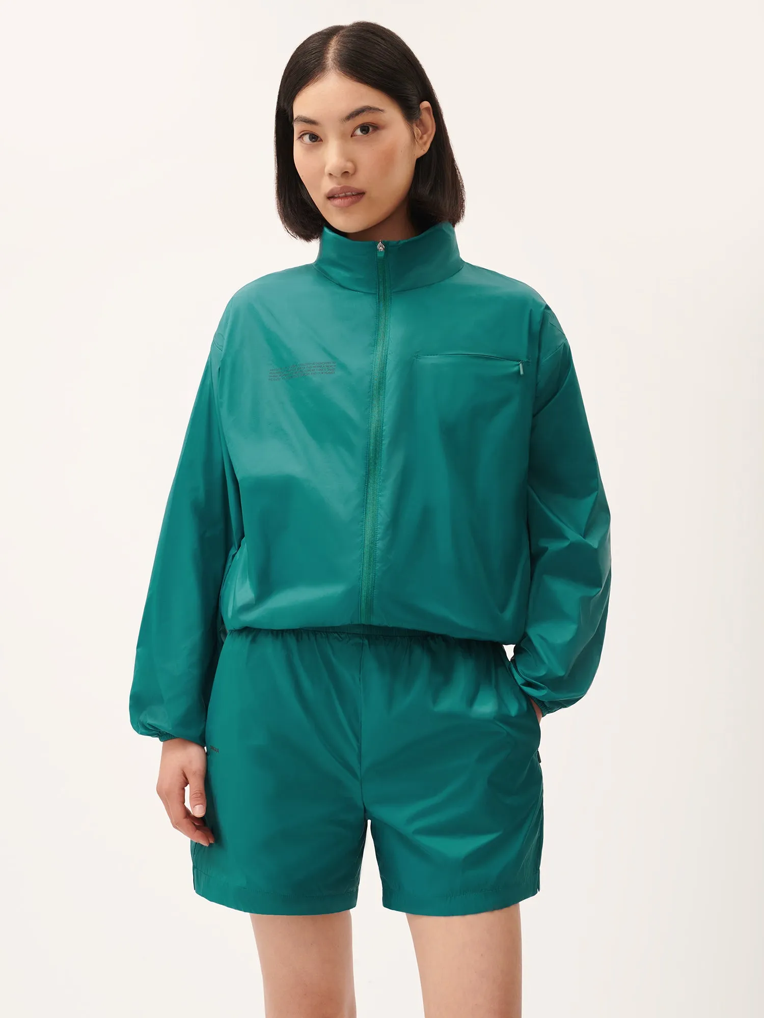 Women'S DNA Recycled Nylon Packable Jacket—scarab teal