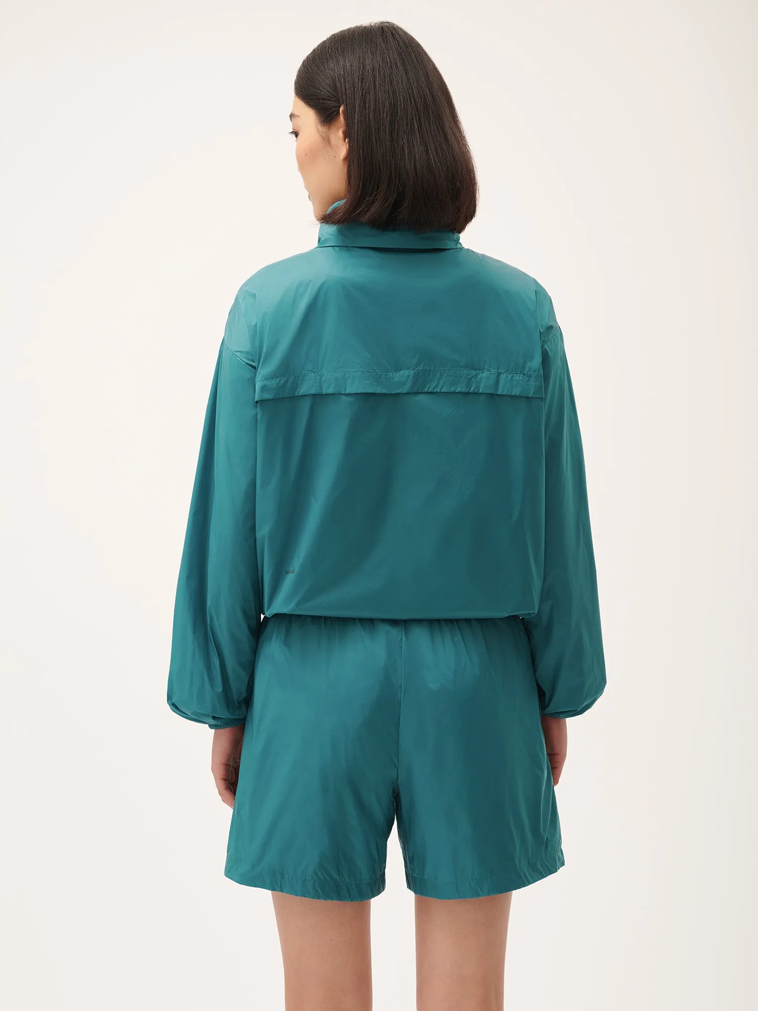 Women'S DNA Recycled Nylon Packable Jacket—scarab teal