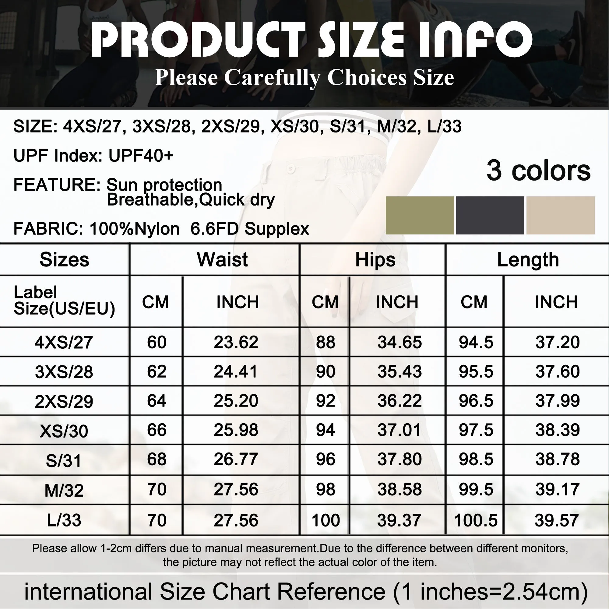 Women's UV Protection Outdoor Climbing Pants