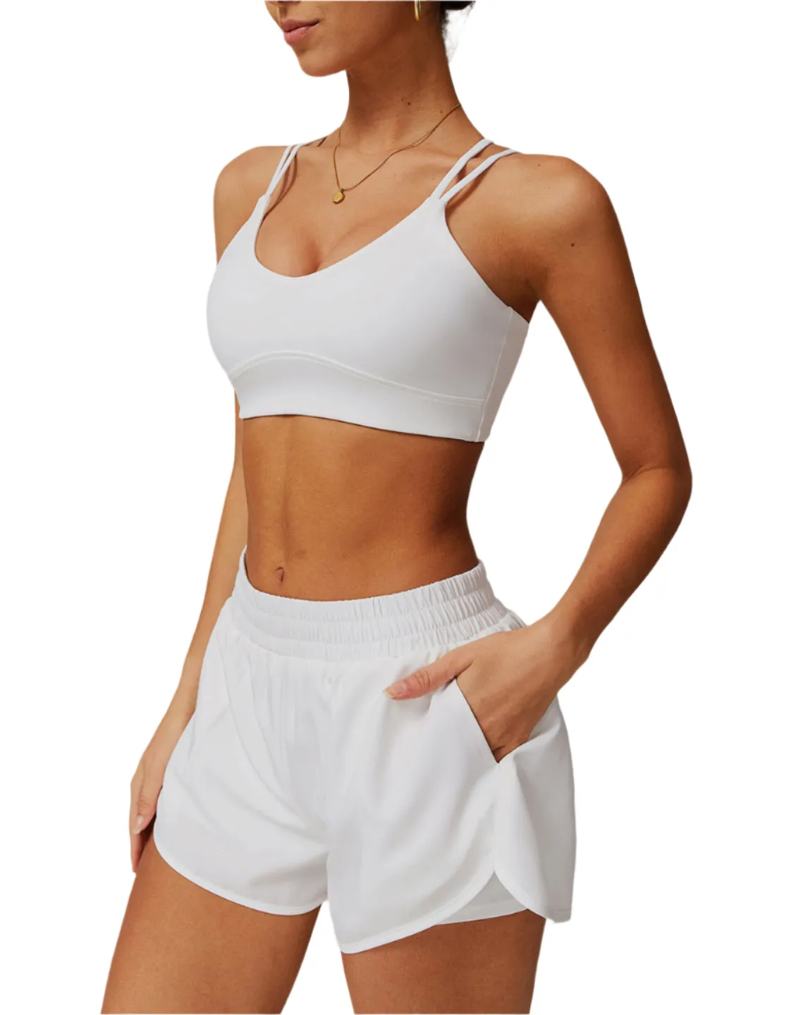Zevex Cross-Back Sports Bra  Supportive & Stylish for Active Lifestyles