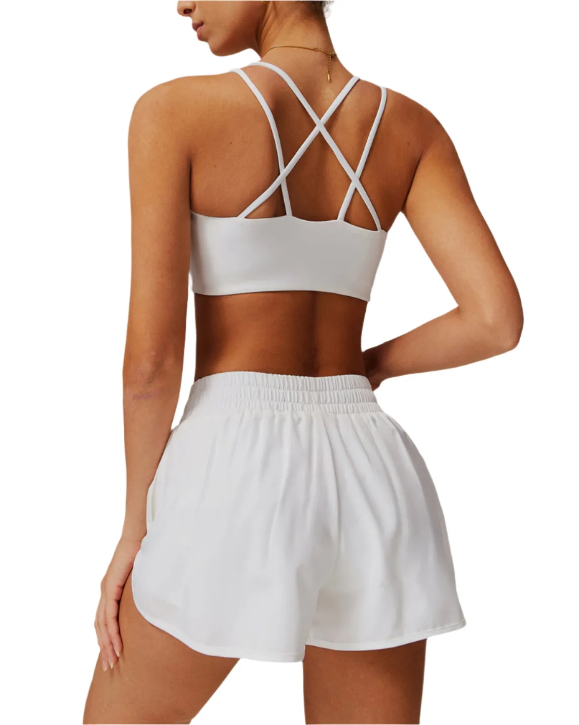 Zevex Cross-Back Sports Bra  Supportive & Stylish for Active Lifestyles