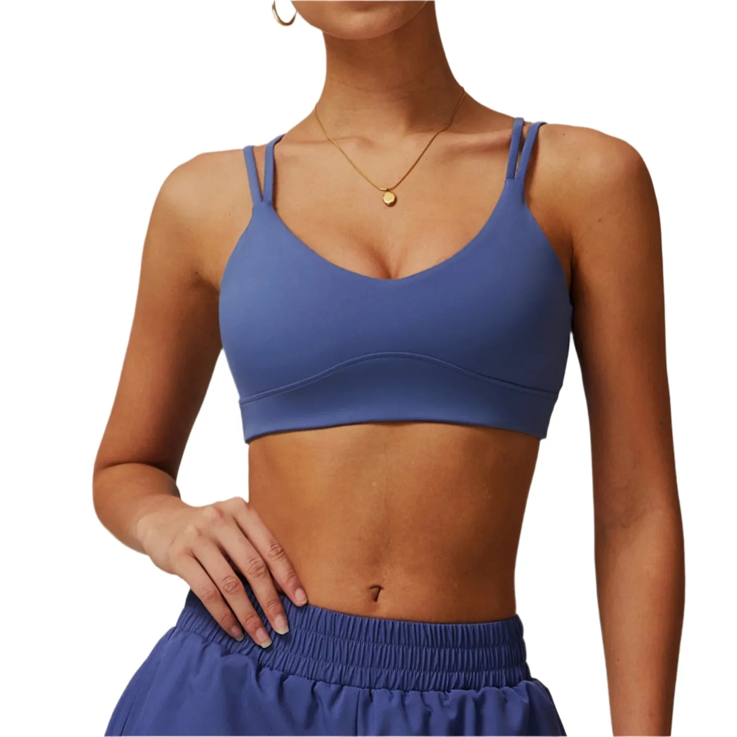 Zevex Cross-Back Sports Bra  Supportive & Stylish for Active Lifestyles