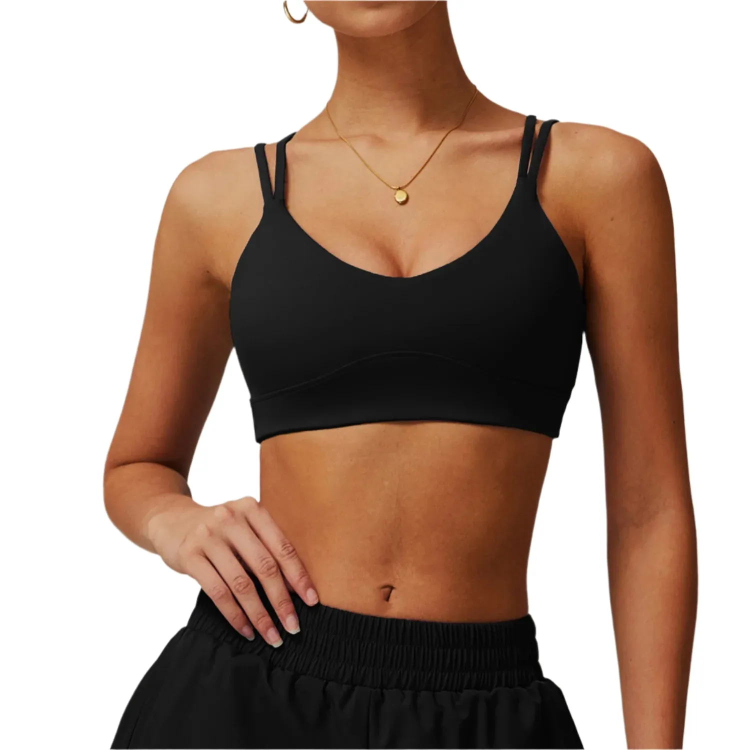 Zevex Cross-Back Sports Bra  Supportive & Stylish for Active Lifestyles